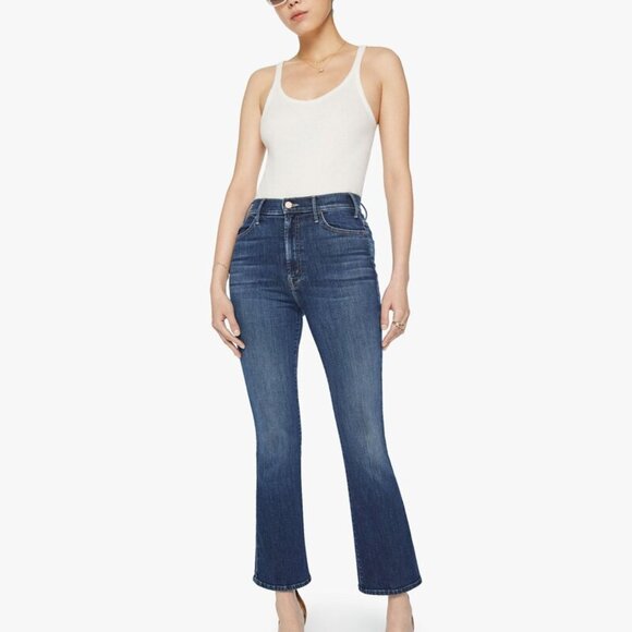 MOTHER Denim - MOTHER THE HUSTLER ANKLE JEANS IN HOWDY TRENDY FLATTERING STYLISH - SIZE 27